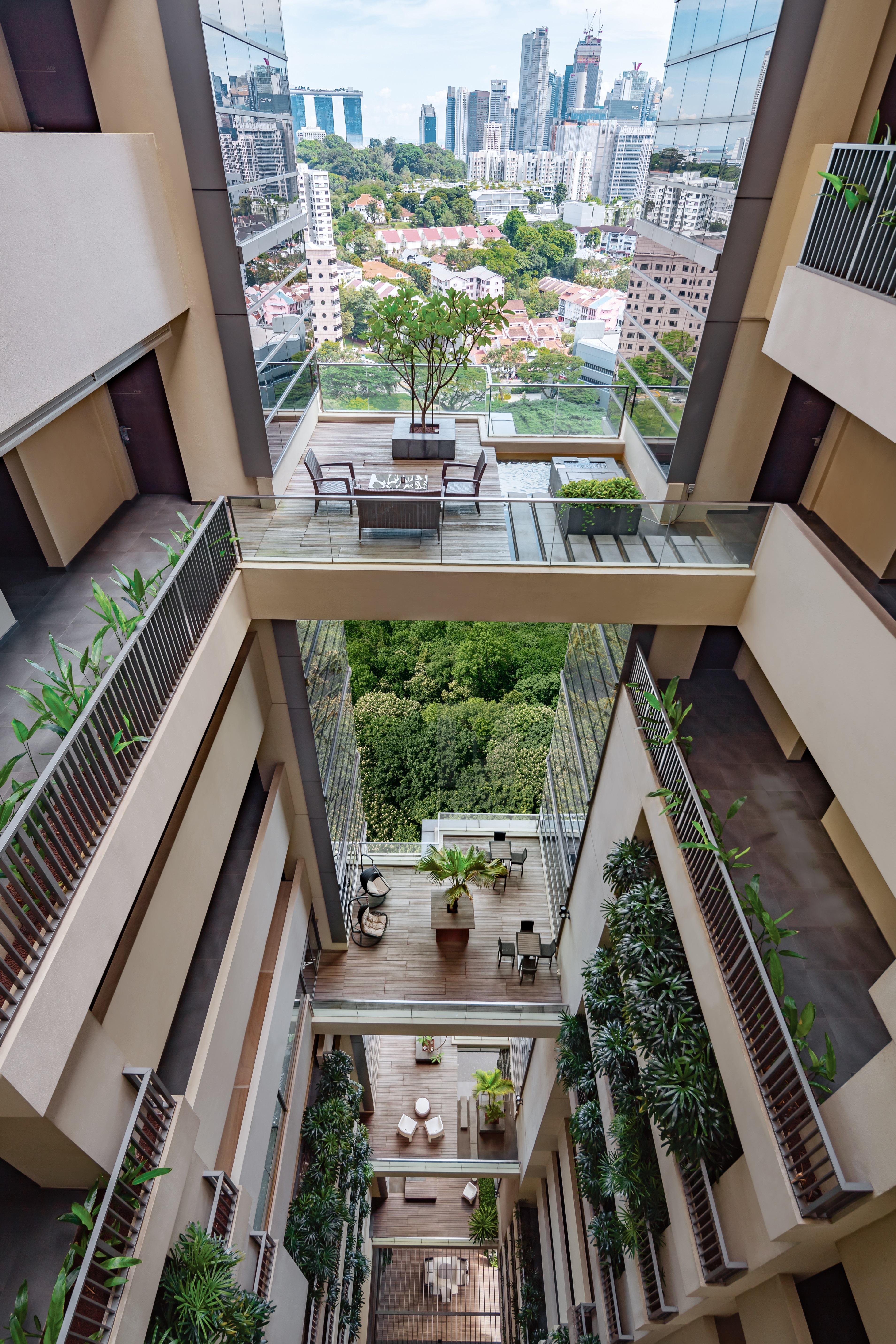 新加坡乌节泛太平洋高级服务公寓 外观 照片